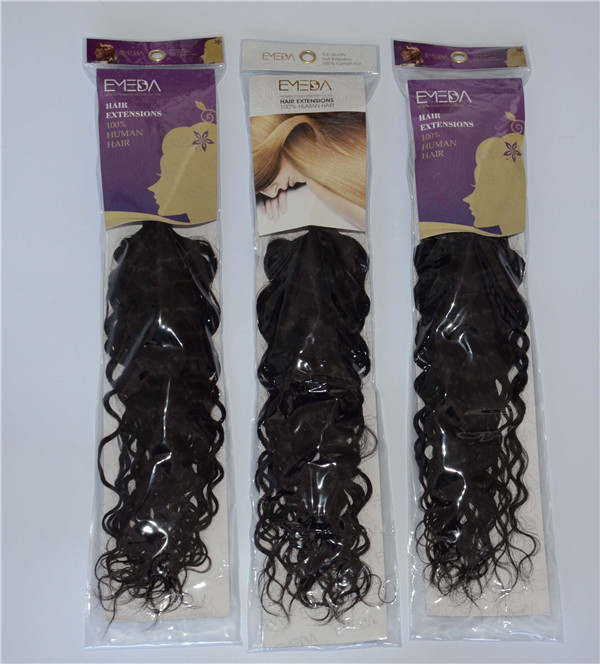 EMEDA Customized hair extensions packaging